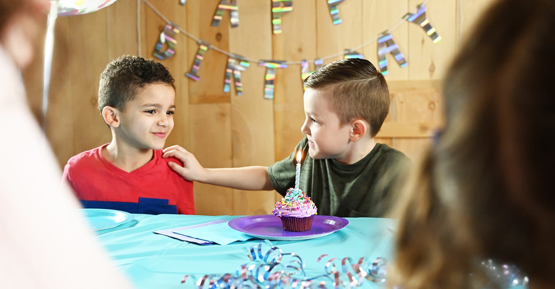 Birthday party nice moment