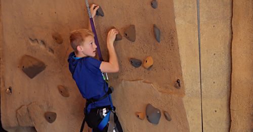 Check Out Langer’s Climbing Wall for Entertainment in Sherwood